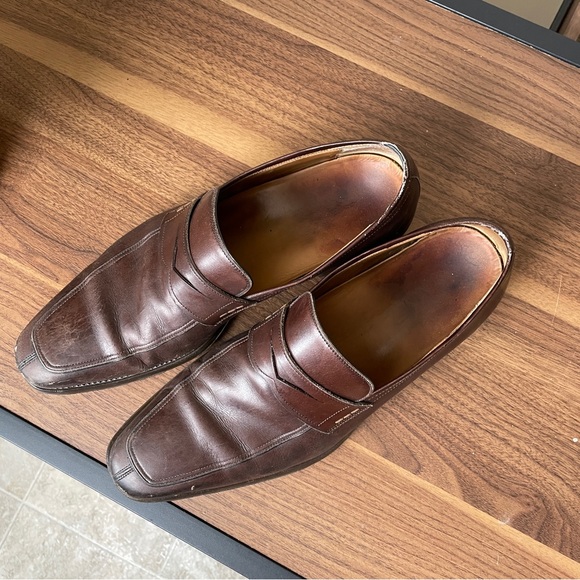 Magnanni brown loafers - Picture 3 of 4